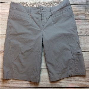Athleta Canvas Shorts - Gray